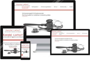 Webdesign für Anwälte und Kanzleien
