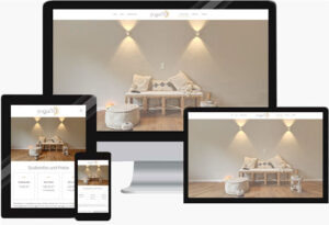 Webdesign für ein Yoga-Studio