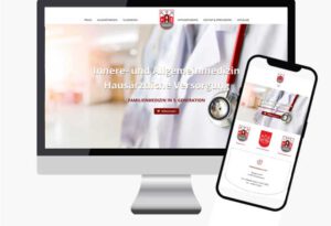 Webdesign für Arztpraxis