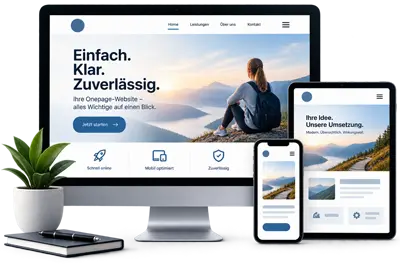 OnePage Website für Neuss / Düsseldorf